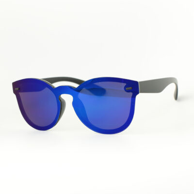 SuperFlat Frog, Blauwe Spiegel Lenzen