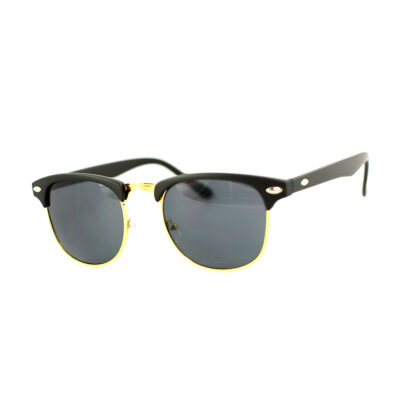Clubmaster Mat Tortoise, Zwarte Lenzen